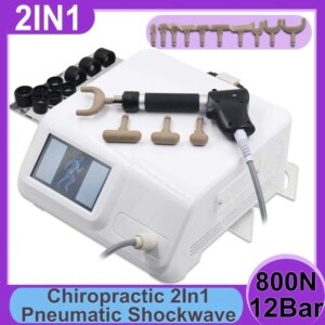 12Bar ShockWave Therapy Machine Physiotherapy For Erectile Dysfunction Muscle Soreness Shockwave Pneumatic Chiropractic Gun