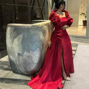 Customized Exquisite Simple Matching Formal Pleat Ruched A-line Strapless Long Dresses Prom Dresses High quality Classic