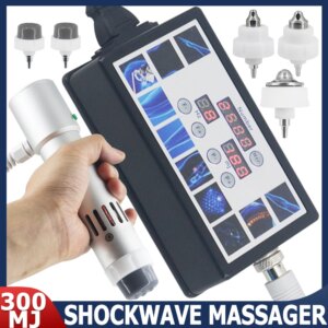 Shockwave Therapy Machine For ED Treatment Erectile Dysfunction Knee Pain Relief Relaxation 2025 New 300MJ Shock Wave Massager