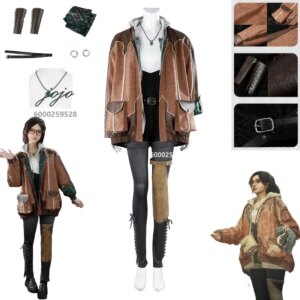 Game Monster Hunter Alma Cosplay Wilds Costume Adult High Quality Anime Clothes Full Set Halloween Party Role Play Comic Con Set