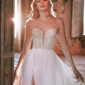 Charming Sweetheart Wedding Dress 2025 Elegant Sleeveless Bridal Gown Sexy Tulle A-line Floor-length Gown Customized