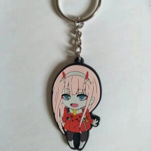 Customized Cartoon Figure Keychains Backside Blank Key Ring Accessories For Advertisement Wholesale Free Shipping