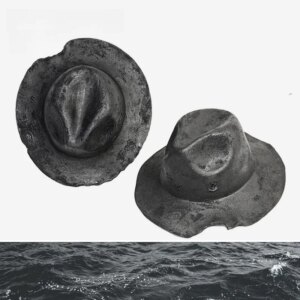 hat Burn personality dark coat do old top men and women jazz style fashion summer