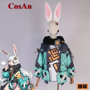 CosAn Hot Game Code Name: Infinity Taffy Cosplay Costume Gorgeous Elegant Activity Party Role Play Clothing