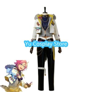 Yu-Cosplay Game Ensemble Stars ALKALOID Crazy B Cosplay Costume Oukawa Kohaku Cosplay Suit Halloween Party Uniforms Custom Made