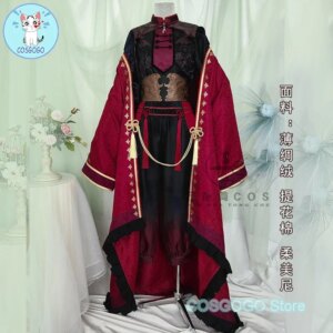 COSGOGO Nijisanji Vtuber Kuzuha Cosplay Costume Halloween Outfits Women New Chinese Clothing Suit Uniform