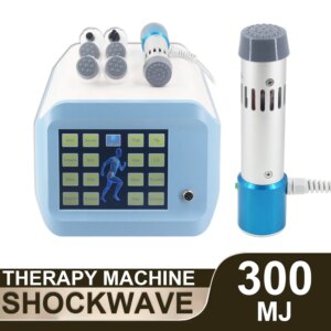 300MJ Shockwave Therapy Machine Physical Therapy Shock Wave Instrument Helps Relieve Muscle Tension Arthritis Pain Fatigue Relax