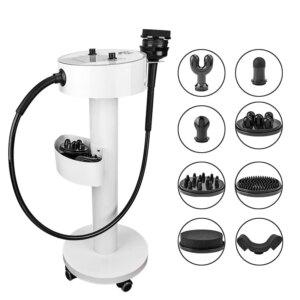 High Frequency G5 Vibrating Body Slimming Machine Weight Loss Fat Reduce Shaping Massager with 8 Heads Trolley