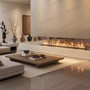 5 Year Warranty 3d Automizing Water Vapor Electric Fireplace Artificial Fire Flame for Living Room Decoration Fireplace