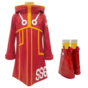 HOLOUN ONE Anime Egghead Island Monkey D. Luffy Cosplay Costume Robe Leg Cover Adult Version Cos Convention Halloween Christmas