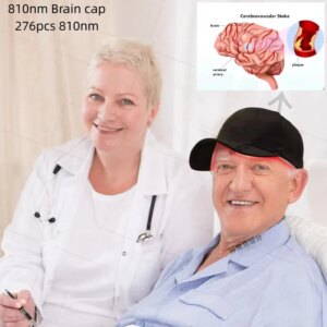 vegetativepatient brain injury recovery 810nm cap  Parkinson depression stroke Alzheimer,austism brain injury treat