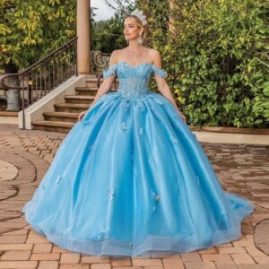 Princess Ball Gowns for Girls Off Shoulder Lace Up Sweetheart Appliques Draped Vestidos De 15 Quinceañera Drop Shipping