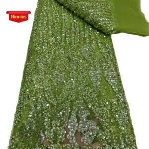 2025Latest Austria Superior Quality Luxurious Elegant Mesh lace With Stones Fabric For Wedding Evening Dresses NN2915_R