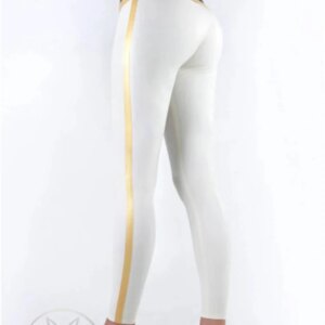latex leggings men eurocat suits  latex trousers rubber fetish customised  clubwear cosplaySporty Latex Leggings
