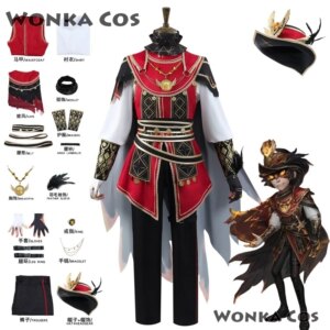 Game Identity V Norton Campbell Cosplay Costume Prospector Cosplay Suit Hat Party Clothing Adult Men Halloween Carnival Uniforms