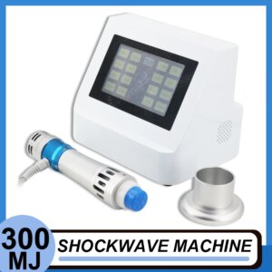 300MJ Shockwave Therapy Machine For Men ED Treatment Deep Tissue Massage Shoulder Neck Pain Relief Shock Wave Device