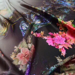 High Quality Real Silk Dress Horizontal Cheongsam Cloth High-Grade Dress Fabric