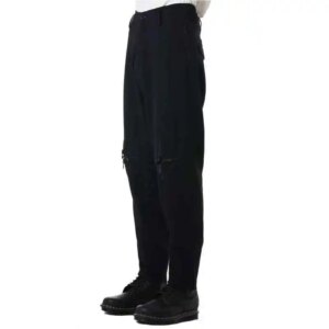 RELAXED PANTS YOJI OOAK RELAXED PANTS with zipper patch