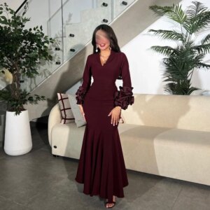 Customized Vestidos De Noche Juveniles Evening Dresses Party Dresses Women Evening Formal Dress فساتين نسائية شحن مجاني فساتي