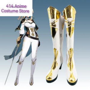 Game Genshin Impact Jean Cosplay Shoes Men Woman Halloween Party Shoes