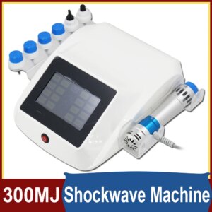 Shockwave Therapy Machine 300MJ Treatment Erectile Dysfunction Effective Pain Removal Body Massager Shock Wave Instrument New