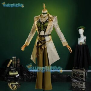 Games Identity V Demi Bourbon Cosplay Costume Barmaid Proofreader Uniform Halloween Carnival Party Christmas Play Role Clothing