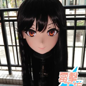 (X-KM222)Quality Handmade Female/Girl Resin Japanese Cartoon Character Animego Cosplay Kigurumi Mask Crossdresser