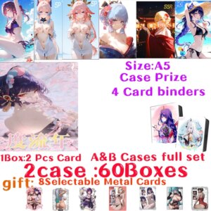 2025 New Spend one’s years Newest Waifu Board Hobby Collection Card Doujin Booster Box Hutao Ganyu LPS SSP Rare Card Toys Gift