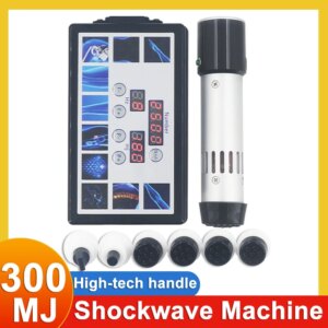 300MJ Shockwave Therapy Machine For Tennis Elbow And Plantar Fascitis ED Treatment Professional Shock Wave Instrument Home Use