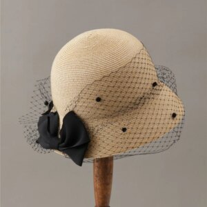 Summer hat children’s veil Fisherman basin sunshade display face small holiday seaside