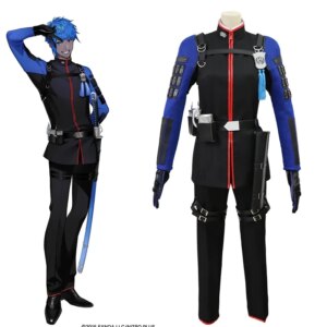 Anime Touken Ranbu Online New sword man Hacchou Nenbutsu Cosplay Costume Halloween Party Outfit Full-size customization