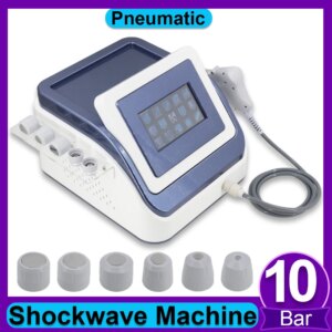 Pneumatic Shockwave Therapy Machine For Erectile Dysfunction Effective Pain Relief Body Relax Massager 10Bar Shock Wave Device