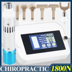 Chiropractic Adjusting Instrument Therapy Newest1800N Electric Correction Gun Cervical Massager Adjustable Spine Body Massage