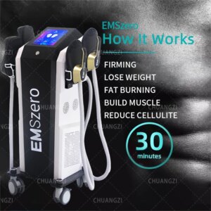 6500W EMS Machine 4 Handles EMS Pelvic Pad Muscle Stimulation Body Sculpt for Salon Nova