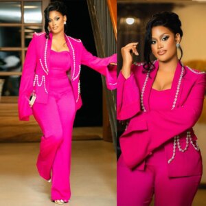 Elegant Mother Of Bride Dress Sliver Diamond Lapel Jacket Pants 2 Pieces Women Suits Tailor-made Laides Business Dinner Clothing