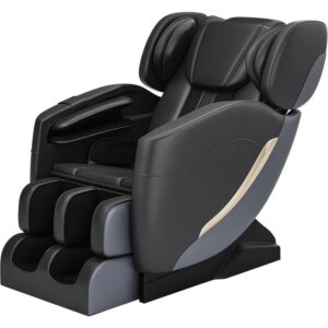 2024 Massage Chair, Full Body Zero Gravity Massage Chair with 8 Fixed Massage Rollers, 6 Auto Modes, Waist Heated