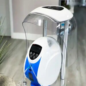 Newest O2toDerm Pure Oxygen O2toderm Oxygen Facial Mask Dome Therapy Oxygen Infusion Facial Machine With O2toderm Dome