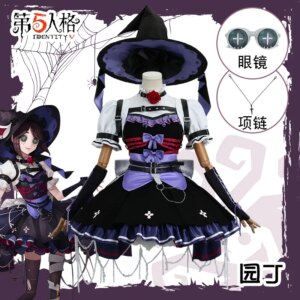 Identity V Cos Gardeners Emma Woods Cosplay Lolita  sweet cute witche dress Women Halloween Costume A