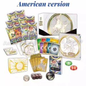 American Version Pokémon Original Box PTCG PC Limited Edition SS9 Arceus Genesis God Special ETB Card Box Children’s Toy Gift