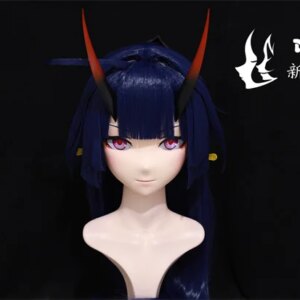 (NFD087)Customize Full Head With Lock Crossdress Doll Female/Girl Japanese Anime Cartoon Character Kig Cosplay Kigurumi Mask
