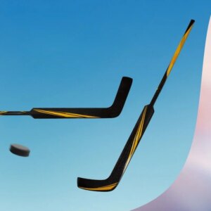 Ice Hockey Goalie Stick for Adult, Carbon Fiber, Racket