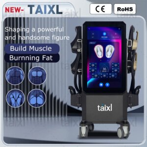 Professional TAIXLUltra Pro Sculpting RF Fat Loss Build Muscle Machine ABS Muscle Stimulator EMS Body Slimming Muscle Toning