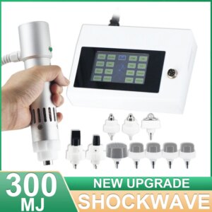 300MJ Professional Shockwave Therapy Machine Therapy Spine Correct Health Care Fatigue Relax Shockwave Instrument Easy operation
