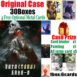 New Jujutsu Kaisen Acrylic Color Paper Morin Cultural and Creative The First Series Anime Satoru Gojo Zenin Character Flash Card