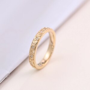 Provence Luxury Wedding Ring 14KGold DEF/VS Lab Diamonds Rings Engagement Rings for Women Men Personalized Custom