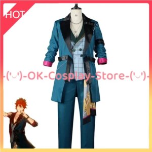 [Custom Made] Game Ensemble Stars Amagi Rinne Cosplay Costume Anime Clothing Cute Party Suit Halloween Carnival Uniforms