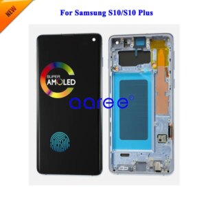 Super AMOMLED LCD For Samsung S10 G9730 lcd For Samsung S10 Plus LCD G9750 LCD Screen Touch Digitizer Assembly