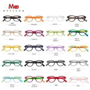 Meeshow Mix-100packs Reading Glasses Man Retro Eye Glasses French Woman leesbril wholesales mix color mix diopter glasses 1513