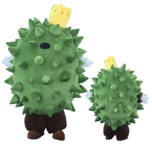 Cute Green Durian Inflatable Costume Funny Set Plush Fruit Mascot Carnival Party Adult Character Cosplay Costume