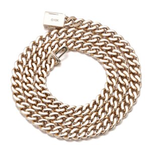 Provence 10K/14K/18K Yellow Gold Cuban Chain for Men 6/6.5/7/7.5/8 Inch Hip Hop Bracelet for Women Line Chain Custom Jewelry